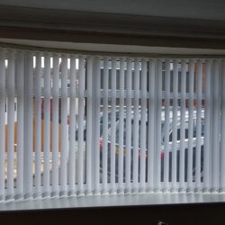 Bay Window Vertical Blind